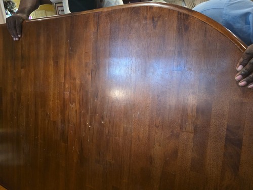 Brown dinning room table - , with